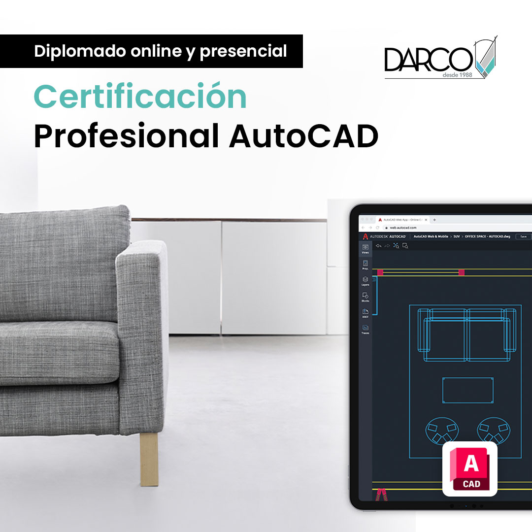 Diplomado preparación certificación profesional AutoCAD