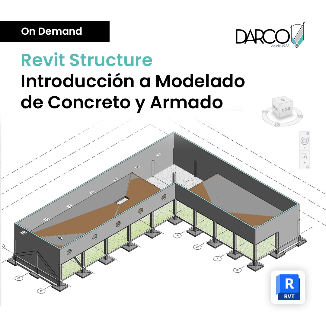 Revit Structure, introducción a modelado de concreto y armado